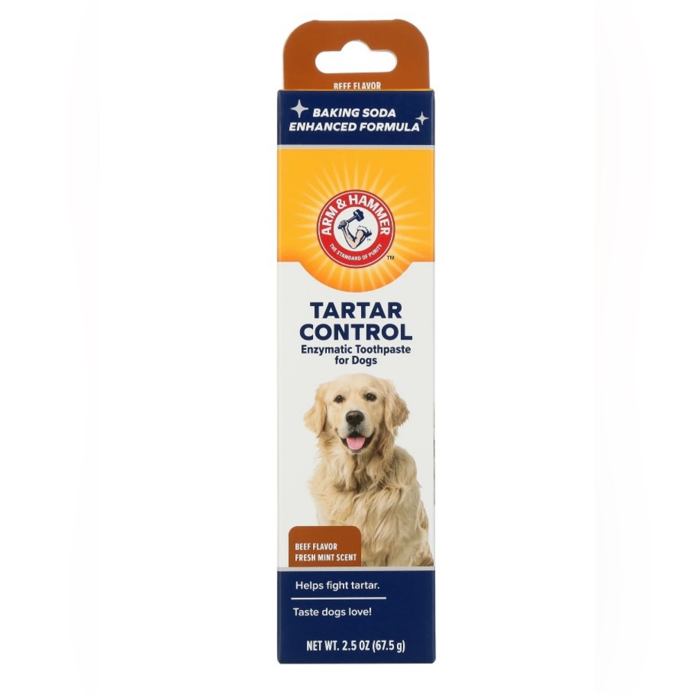 ARM & HAMMER Advanced Care Enzymatic Dog Toothpaste 2.5oz Beef Flavor 🐶🦷🪥 - Picture 2 of 7